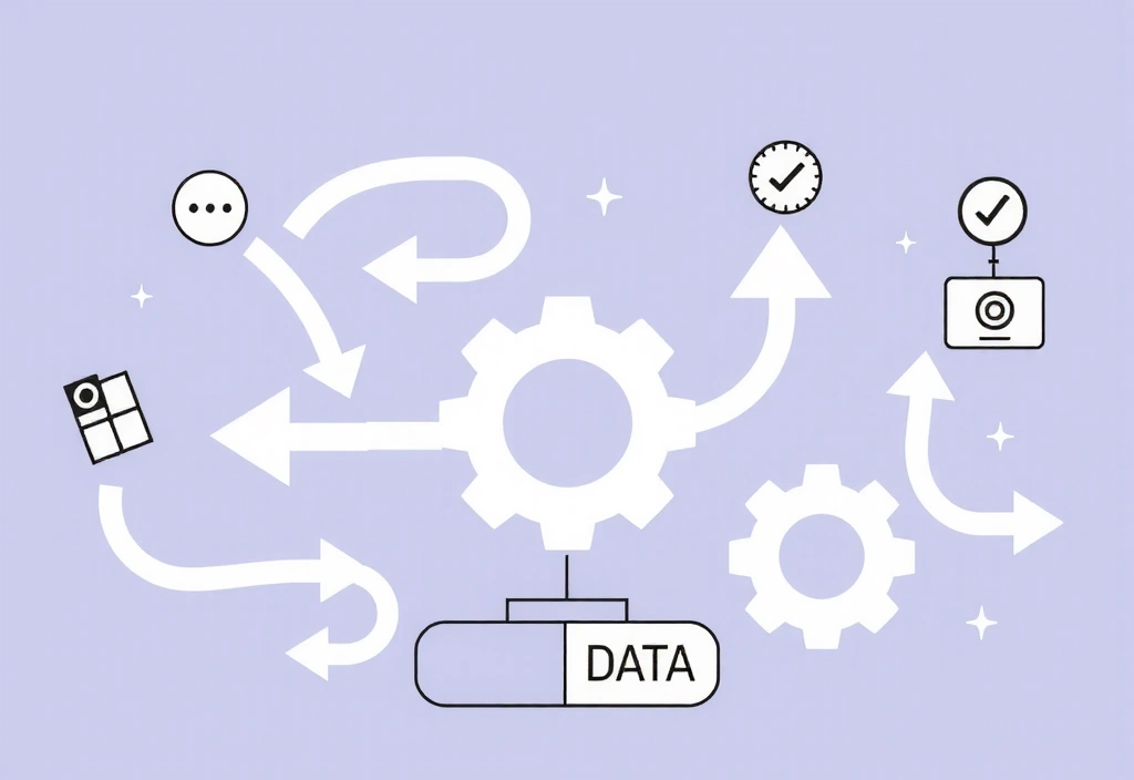 Ilustrace procesního toku dat