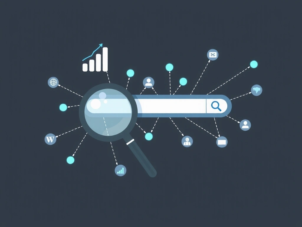 Abstraktní representation of search engine marketing s prvky vyhledávání a dat